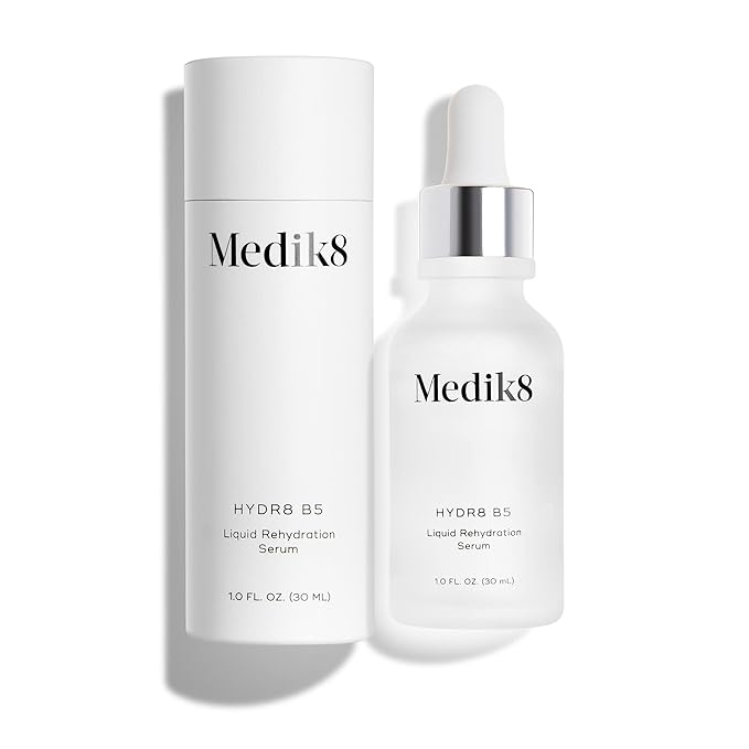 Medik8 Hydr8 B5 - Intense Hydrating, Firming, Hyaluronic Acid Serum for Face - Moisturizing Face Serum for Smooth Complexion - Vitamin B5-1.0 oz