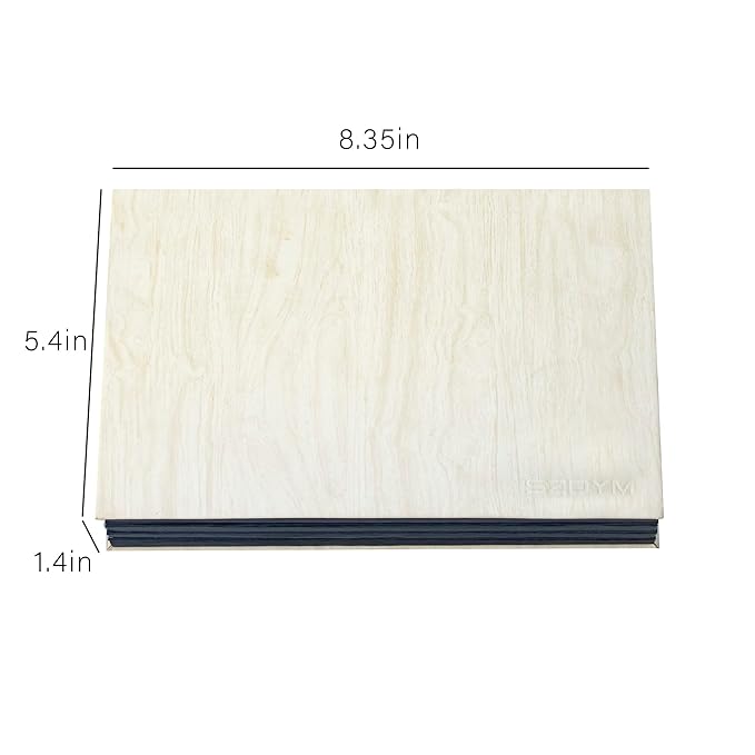 Strong 4-layers Empty magnetic palette book palette(White wood
