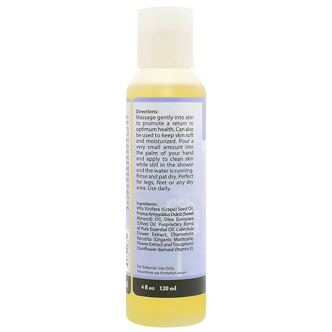 Plantlife Massage Oil 3-Pack - Absorbs Deeply into The Skin and is Circulated Throughout, Providing Optimum Benefit to The Mind and Body - Made in California 4 oz