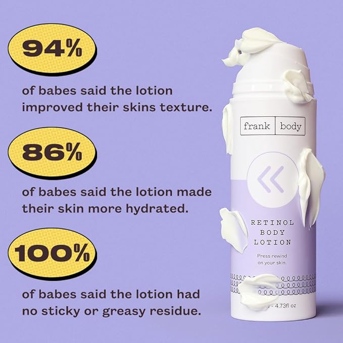 frank body Retinol Body Lotion |