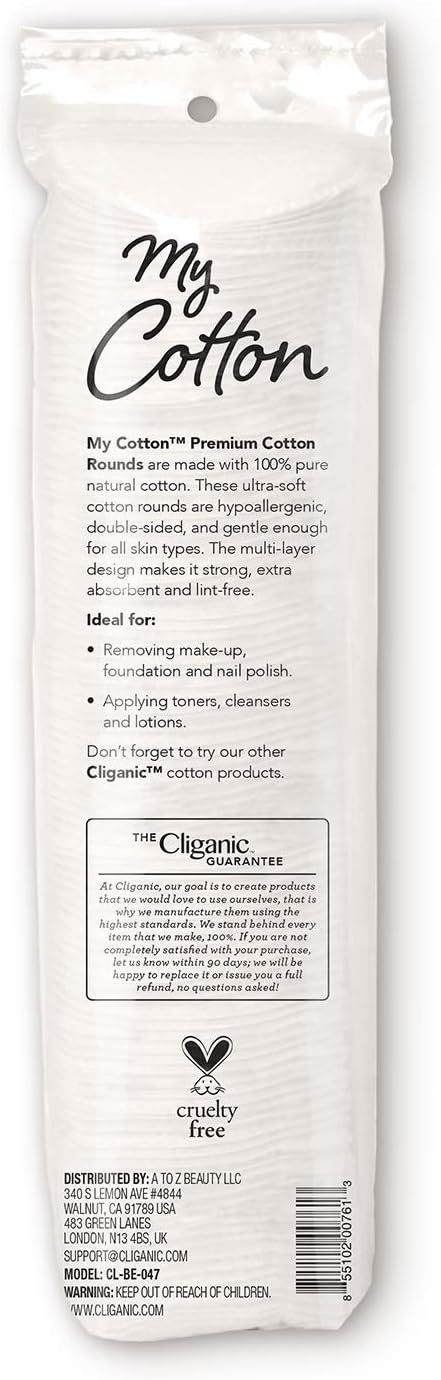 My cotton premium cotton rounds