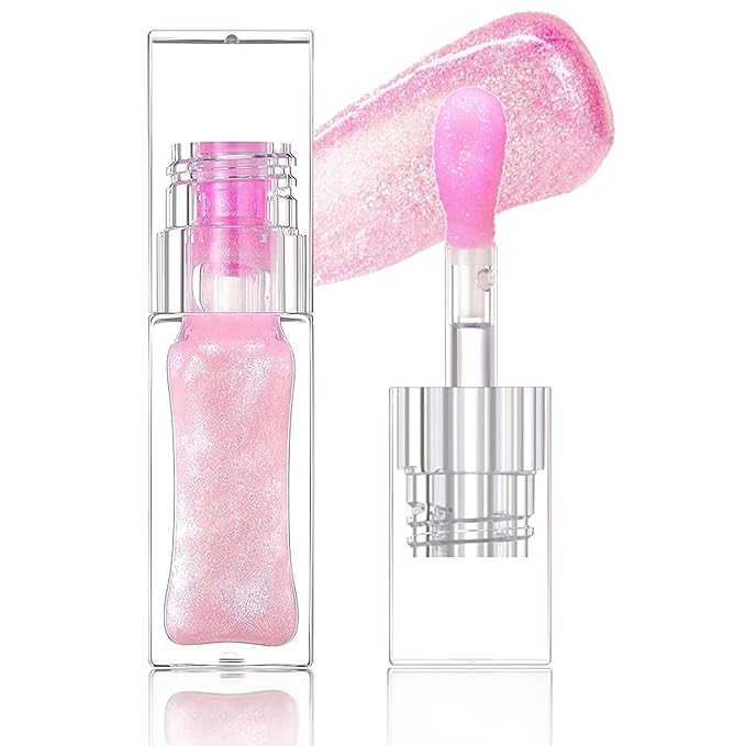 1 PCS Color Changing Lip Oil,Moisturizing Color Changing Lip Gloss,Non-sticky Nourishing Repairing Primer Lip Tint