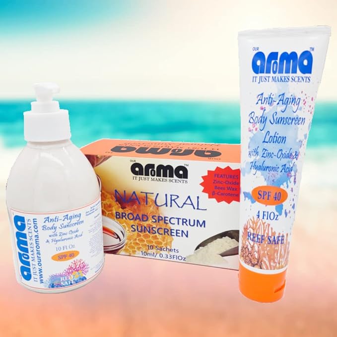 Anti-Aging Body Sunscreen with Zinc