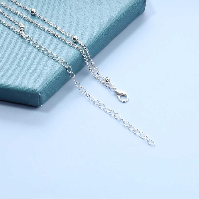 Boho Star Moon Necklace Choker Gold Layered Star