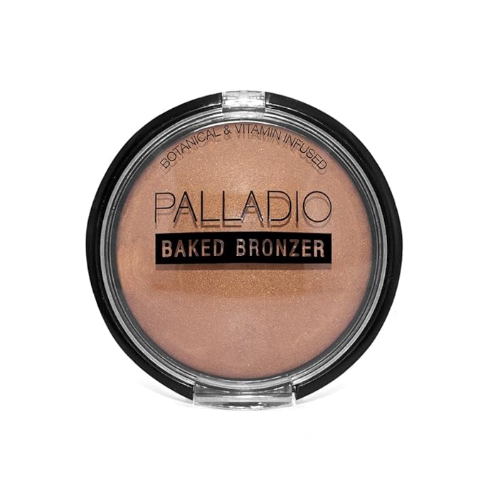 Palladio Baked Bronzer, Highly Pigmented and Easy to