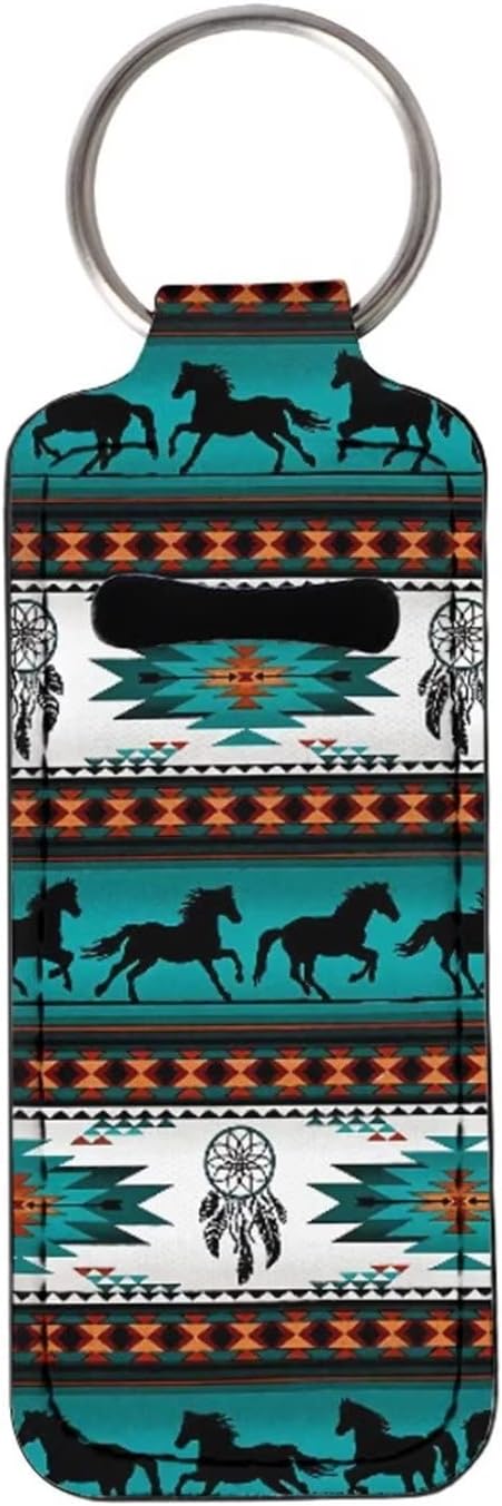 Lip Balm Holder Keychain Travel Accessories Sleeve