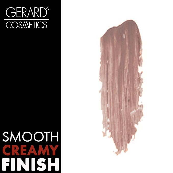 Gerard Cosmetics Lipstick Mystic Moon | Grey Mauve Lipstick with Luxe Satin Finish | Highly Pigmented, Smooth Formula with Hydrating Ingredients | Long Lasting | Cruelty Free & Made in USA
