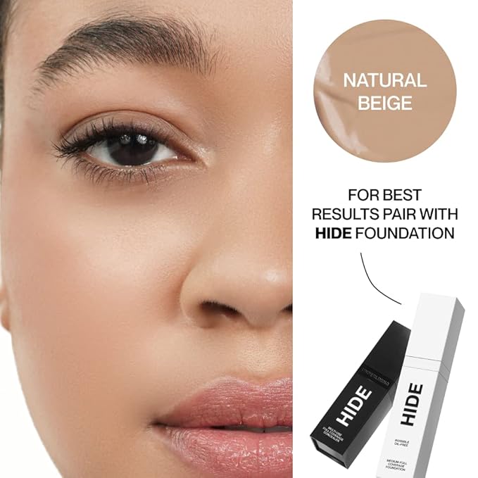 HIDE Liquid Concealer, Medium to Full Coverage Concealer fl oz