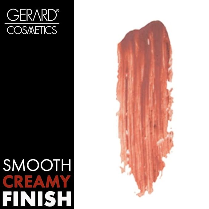 Gerard Cosmetics Lipstick French Toast | Warm Nude Lipstick with Comfort Matte Finish | Highly Pigmented, Smooth Formula with Hydrating Ingredients | Cruelty Free & Made in USA