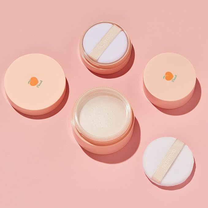SKINFOOD Peach Cotton Pore Blur Pact - Sebum Quick Minimizer