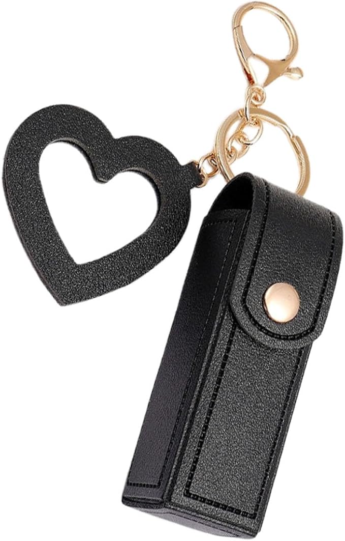 Lipstick Organizer with Mirror Portable Lipstick Holder Lip Organizer