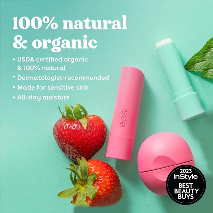 eos 100% Natural & Organic Lip