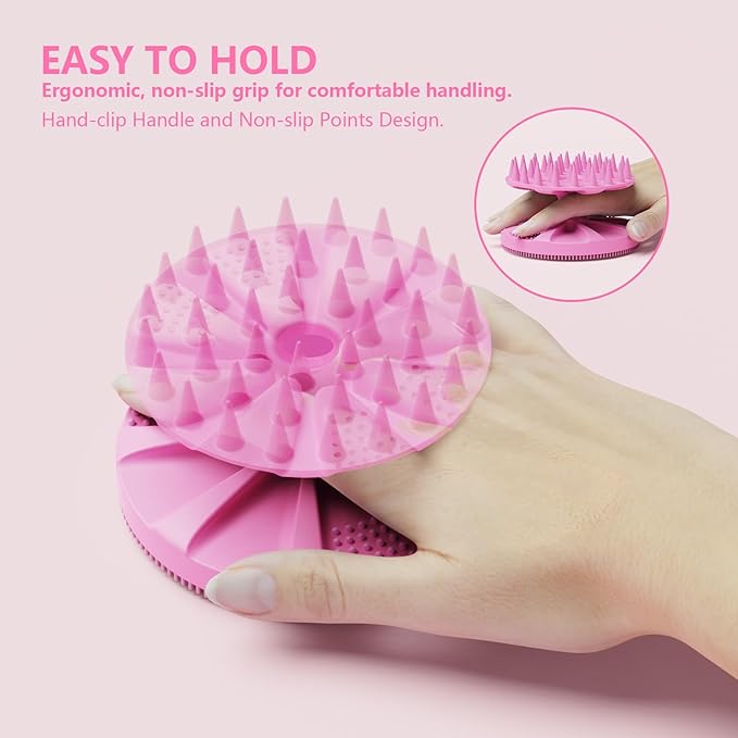 2 in 1 silicone brush,