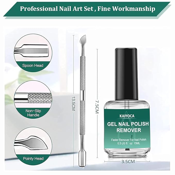 Gel Nail Polish Remover Kit: