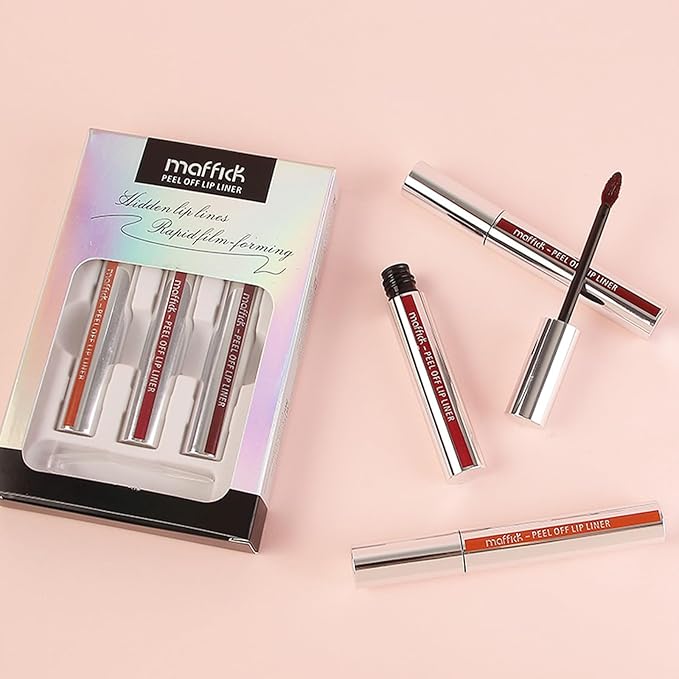 3PCS Lip Liner,Peel Off Lip Liner Tattoo, Peel Lip