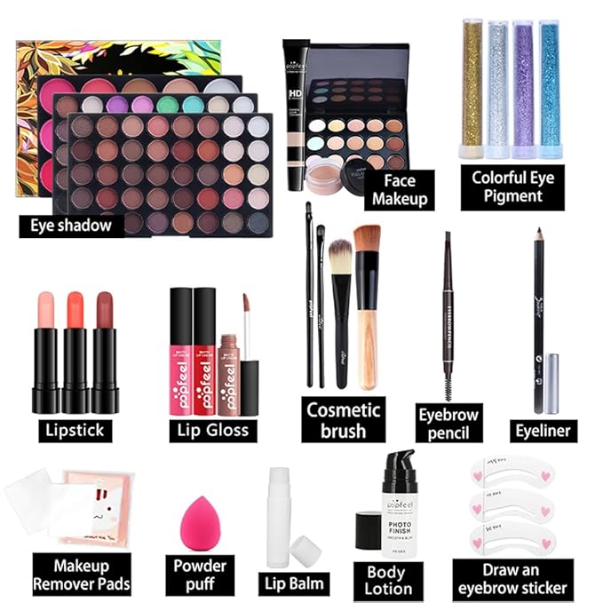Makeup Kit All In One Makeup Kit,Multipurpose Makeup