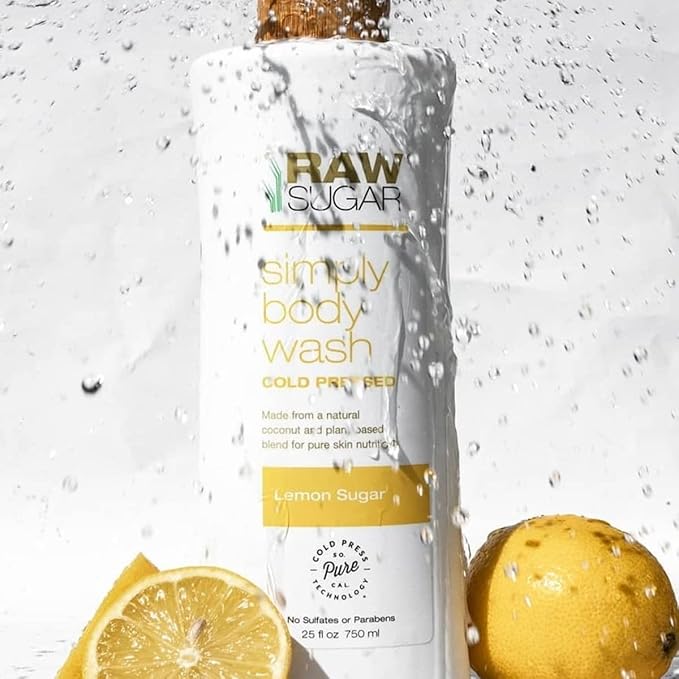 Raw Sugar Lemon Sugar Body Love Hydrating,Moisturizing