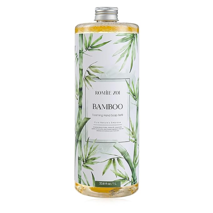 Foaming Hand Soap Refill, Bamboo, Gentle