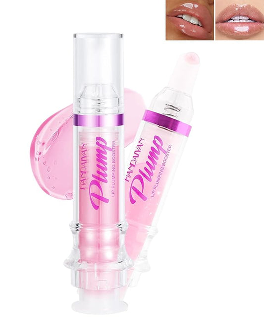 Lip Plumping Booster Lip Gloss,Plump and