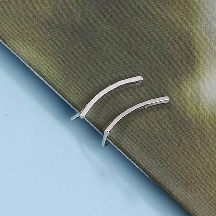 Boho Bar Ear Climber Earrings Gold