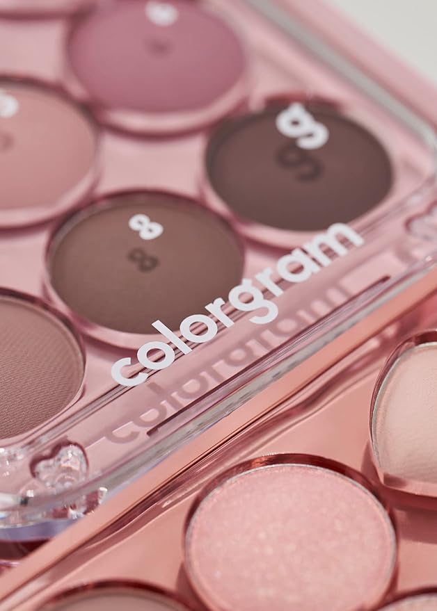 COLORGRAM Pin Point Eyeshadow Palette 02 Pink+Mauve= |