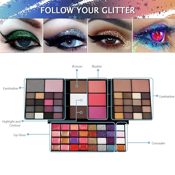 All in One Makeup Kit for Women Full Eyebrow Pencil