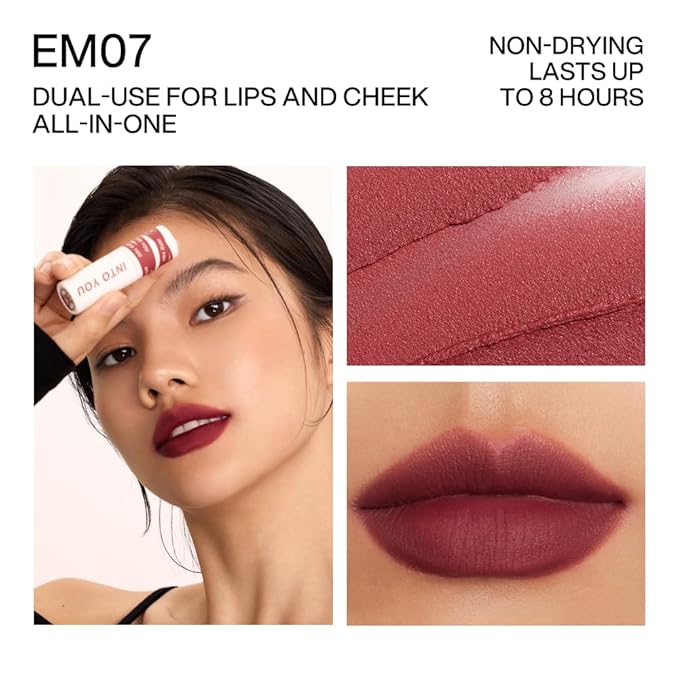 INTO YOU Lipstick For Women, Velvet Matte Finish Lipstick