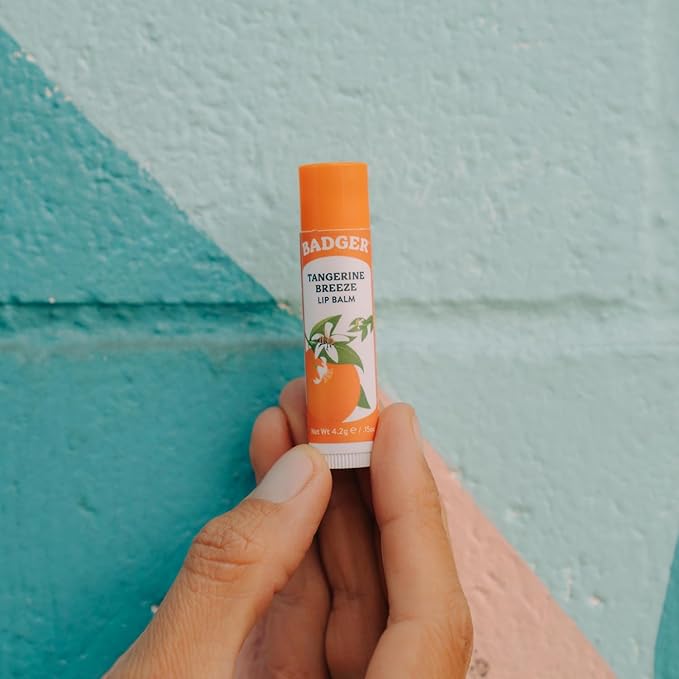 Badger - Classic Lip Balm, Tangerine