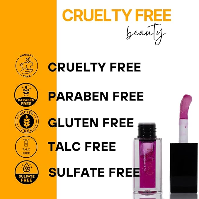 Hydrating Lip Oil Glow - Dry, Chapped Lips - Non-Sticky Fruit Flavor | Jupiter