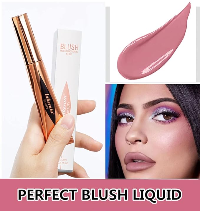 Go Ho Liquid Blush Beauty Wand,Soft Cream Blush Rose Blush