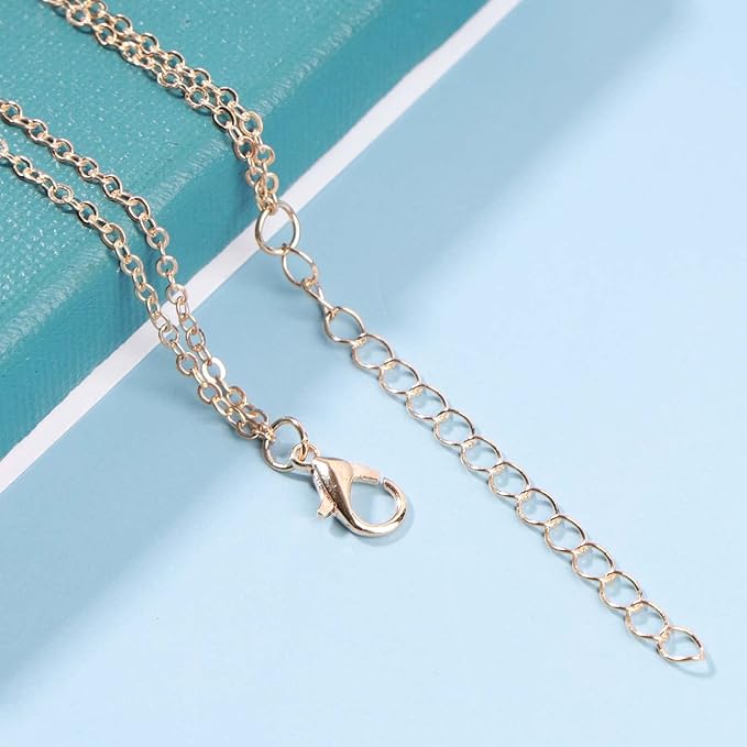Boho Layered Pearl Necklace Choker Gold