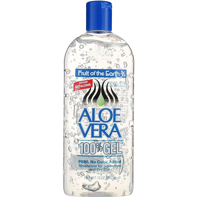 Fruit of the Earth 100% Aloe Vera 12 oz. Gel (Case of 6)