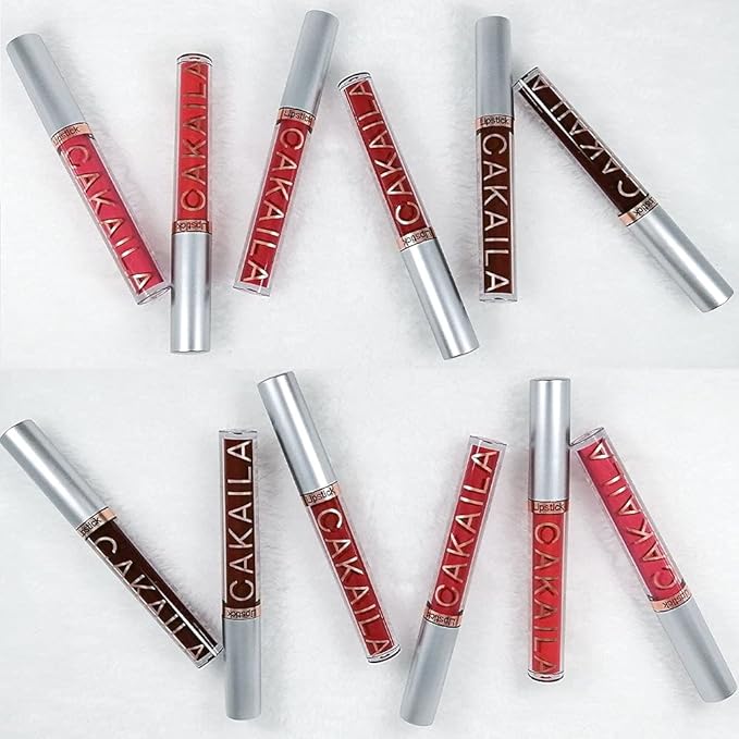 KARNAR 6 Pcs Lipstick Matte Liquid Lipstick Lipgloss