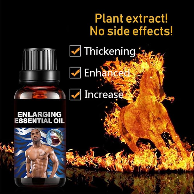 Men Massage Oil for Sex -Sexual Enhancement Erection Cream Penisgrowth Oil Longer Thicker Penis Energy Massage Essential Oil Men Energy for Care Delay Performance Boost Strength (Chamomile)