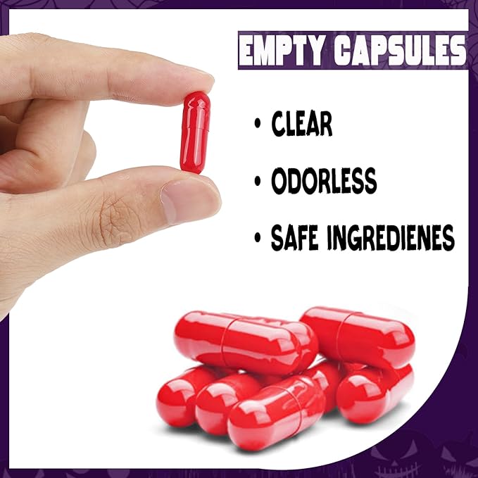 BOBISUKA Halloween Fake Blood + 10 Pack of Mouth Clothes
