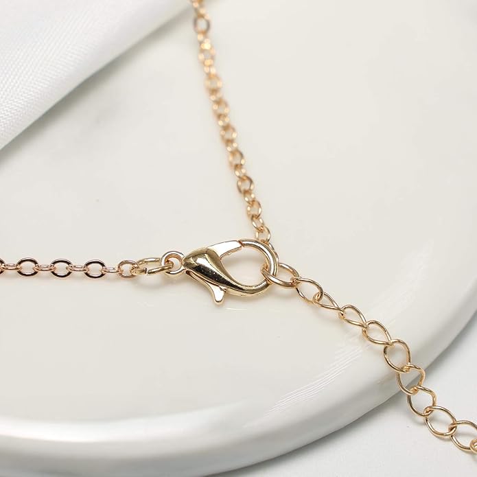 Snake Pendant Necklace Punk Serpent Drop