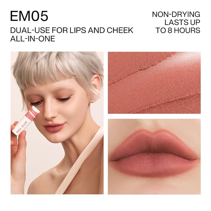INTO YOU Lipstick For Women, Velvet Matte Finish Lipstick