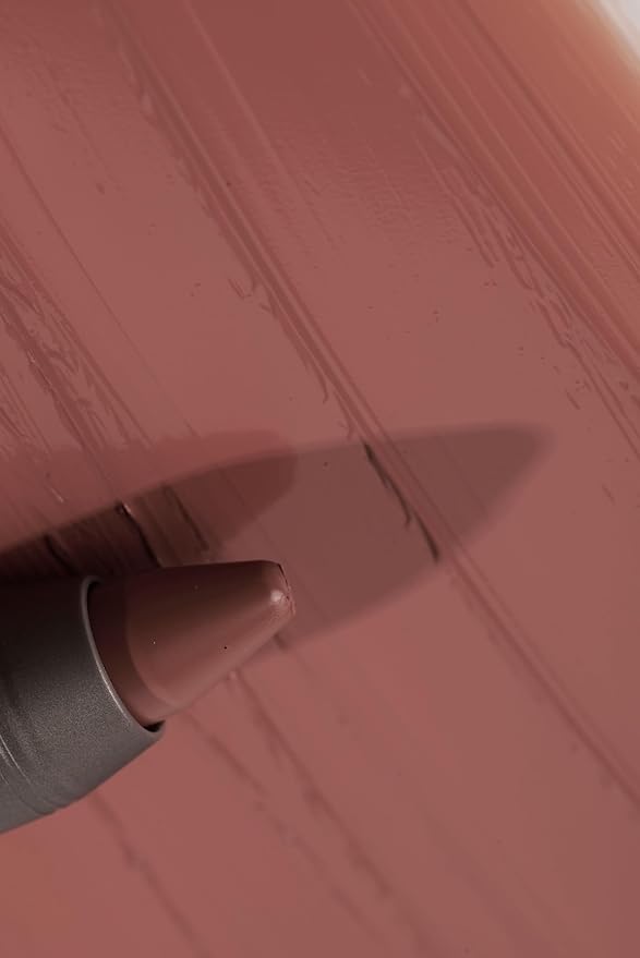 Rinna Beauty Thick Stick Lip Crayon - Cake - Long Lasting Lipstick, Moisturizing Creamy Formula w/Hydrating Oils & Extracts, Built-In Sharpener, Vegan, Cruelty Free, Sulfate Free, Gluten Free, 1 ea