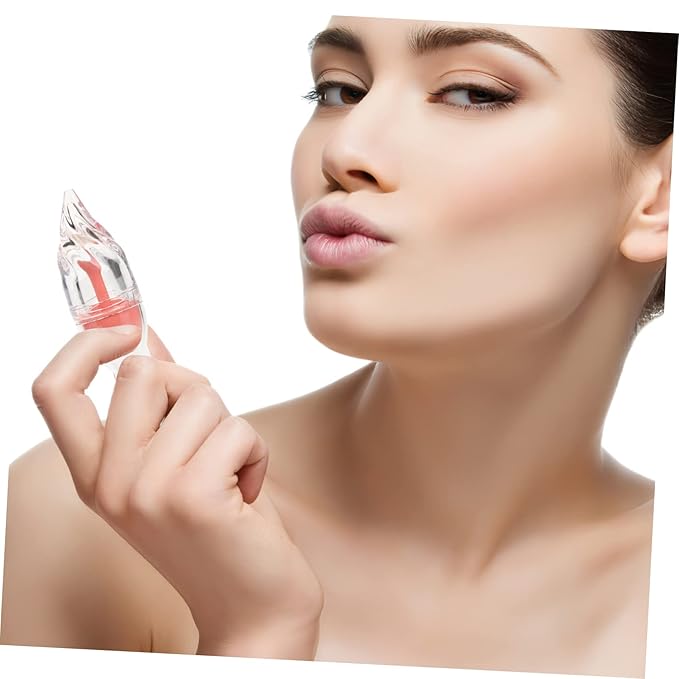 6pcs Ice Cream Lip Glaze Tube Lip Balms Bottle Lip Gloss Bulk Refillable Lip Gloss Tube Diy Lip Gloss Bottles Lip Balm Empty Containers Miss Plastic Lipstick Filling