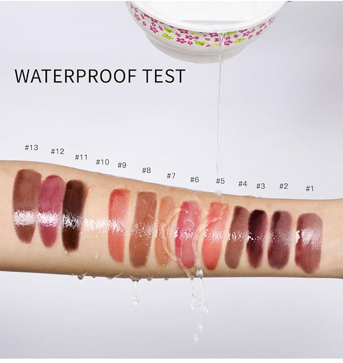 MAEPEOR Butter Lip Gloss 13 Colors Moisturizing Non-Sticky Gloss