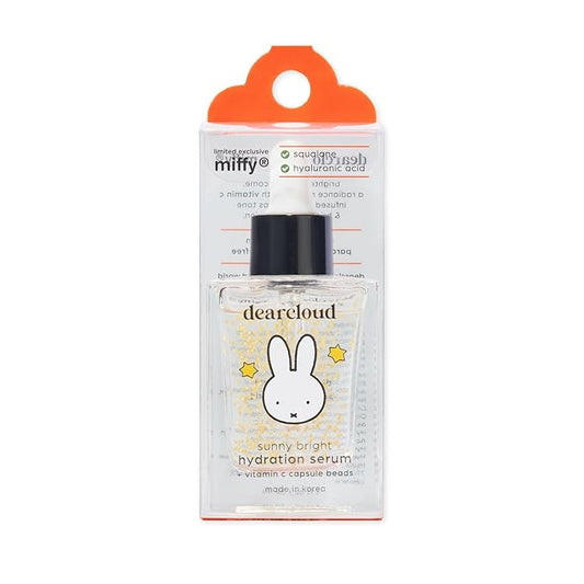 x Miffy Sunny Hydration Serum – Hydrating Hyaluronic Acid & Vitamin C Face Serum (1 fl oz)