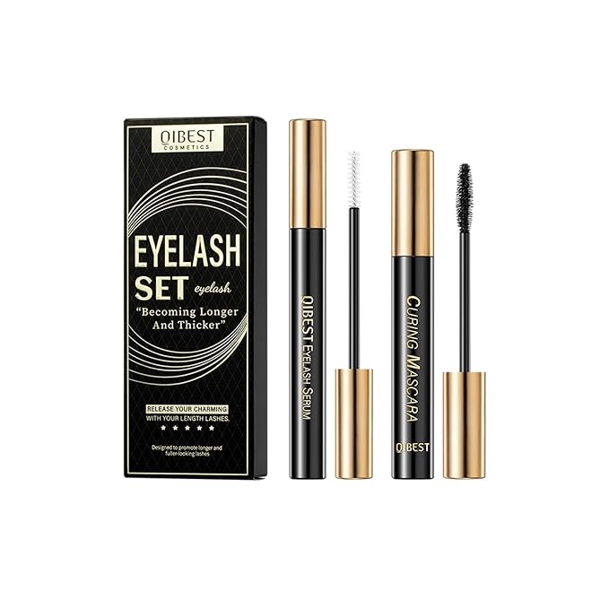 Makeup Sets.Lash serum.Mascara.Waterproof Smudgeproof Long Lasting.Gift Kit