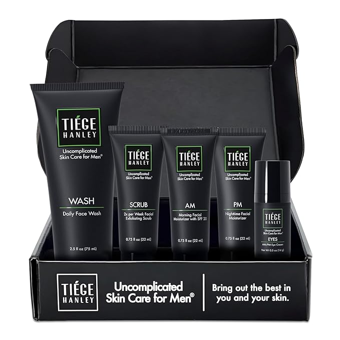 Tiege Hanley Mens Skin Care Set, Advanced Skin Tiege