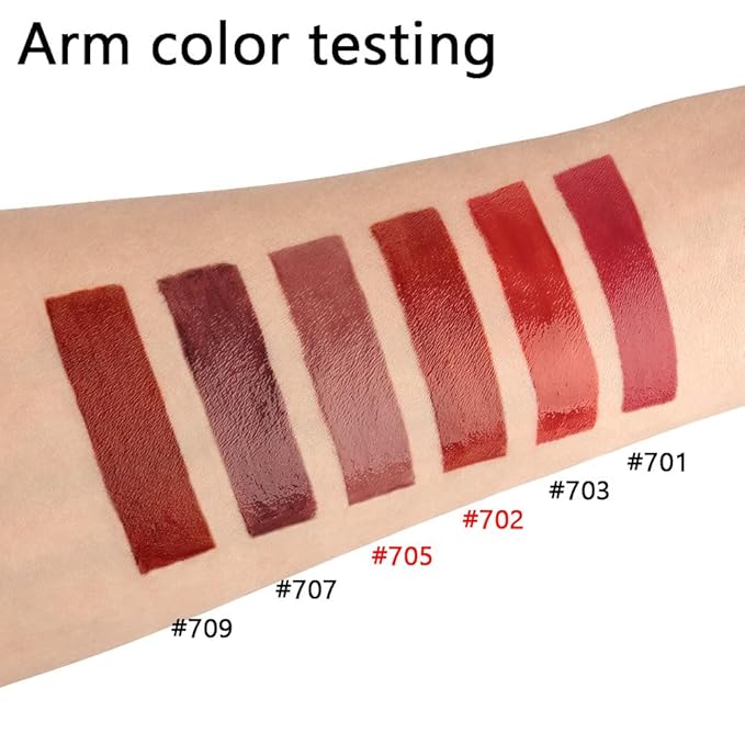 BINGBRUSH 2 Pcs Moisturizing and Silky Velvet Lipgloss BINGBRUSH