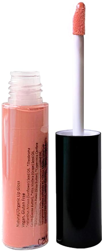 Mom's Secret 100% Natural Lip Gloss, Organic, Vegan, Gluten Free, Cruelty Free, Made in the USA, 0.18 oz. (Girls Will Be Girls)