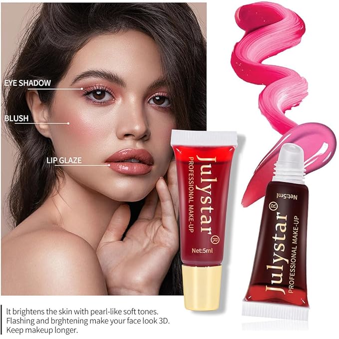 Charm Kiss Lip Stain Peel Off,Peel-Off Lip Glaze,Tattoo Glaze,Tattoo