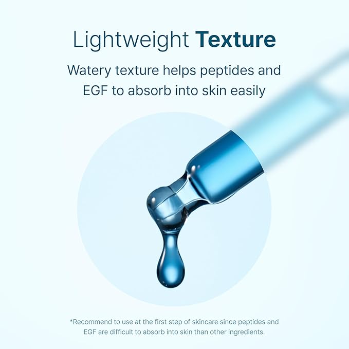 DearKlairs Midnight Blue Youth Activating Drop, 0.67 fl oz (20 ml) | Breakout Care & Sebum Control, Dual EGF, Peptides, Guaiazulene, Adenosine, Lightweight, Oily Skin