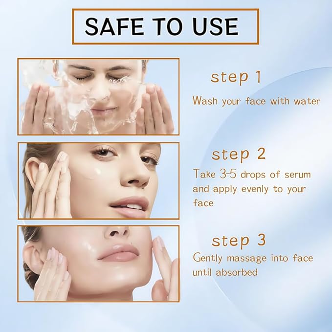 96 Snail Slime Facial Repair Serum, Facial Moisturizing Essence, Snail Secrete Filtrate for Darkening Skin and Fine Lines, Reducing Acne,Anti-aging Facial Serum 30ML