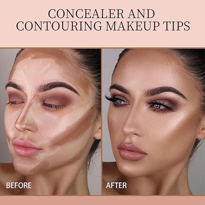 Pro Cream Highlight and Contour Palette Kit
