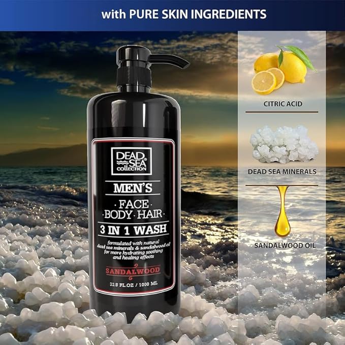 Dead Sea Collection Men’s Body Wash